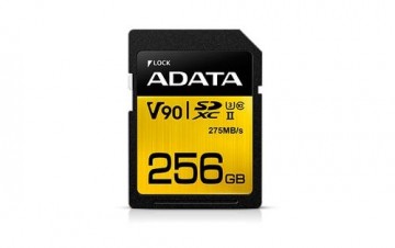 ADATA Premier ONE V90 memory card 256 GB SDXC UHS-II Class 10