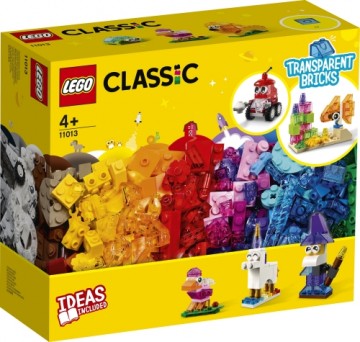 11013 LEGO® Classic Radošie caurspīdīgie klucīši