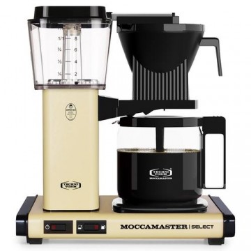 Moccamaster KBG Select Pastel Yellow Semi-auto Combi coffee maker 1.25 L