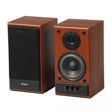 SVEN SPS-702 Black, Wood Wired 40 W