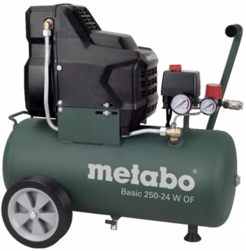 Kompresors Basic 250-24 W OF, bez eļļas, Metabo