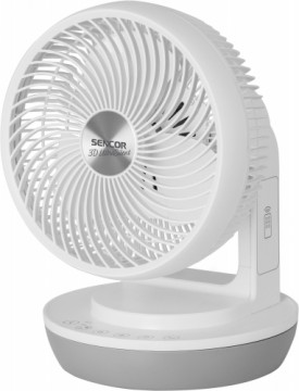 Desktop fan 3D ultrasilent Sencor SFE2340WH