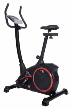 Vācu kompānijas CHRISTOPEIT SPORT velotrenažieris AL2 ergo black, TouchScreen, 9kg/ 150kg