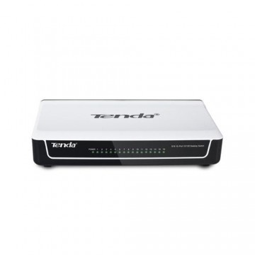 Tenda S16 network switch Unmanaged Fast Ethernet (10/100) Black, White