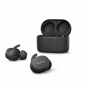 PHILIPS in-ear bezvadu austiņas ar portatīvo uzlādes ietvaru, melnas - TAT3216BK/00