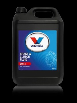 Bremžu un sajūga šķidrums Brake & Clutch Fluid DOT 4 5L, Valvoline