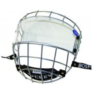 Hejduksport Uniplexi Face Protector And Visor hokeja spēlētāja aizsargstikls ar režģi (CageBoy)