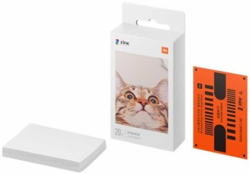 Xiaomi Mi Portable Printer фотобумага 2x3" 20 листов