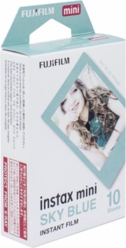 Fujifilm Instax Mini 1x10 Sky Blue Frame