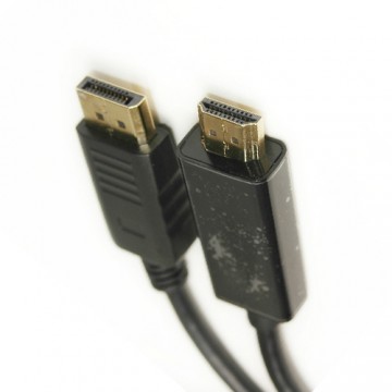 Extradigital Кабель DisplayPort - HDMI, 4Kx2K, 1.8m, 1.4 ver