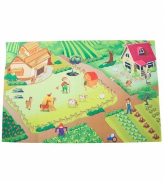 Sun Baby Attīstošais paklājiņš "RANCHO" 120x80 cm SunBaby B05.053.1.1