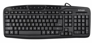 Activejet K-3113 membrane wired keyboard