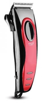 Adler AD 2825 hair trimmers/clipper Black, Red