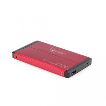 Gembird EE2-U3S-2-R storage drive enclosure HDD enclosure Red 2.5&quot;