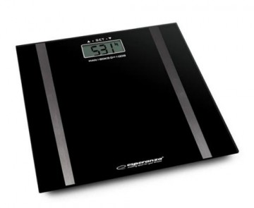 Esperanza EBS018K personal scale Rectangle Black Electronic personal scale