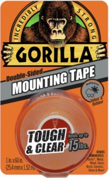 Лента Gorilla Mounting Clear 1.5м