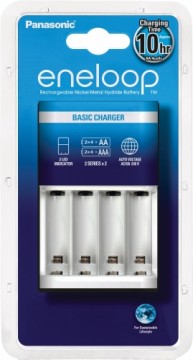 Panasonic Batteries Panasonic eneloop зарядное устройство для батареек BQ-CC51