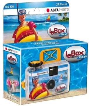 Agfaphoto Agfa vienreizlietojamā kamera LeBox Ocean 400/27