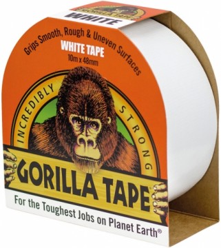 Gorilla līmlente "White" 10 m