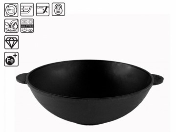 Čuguna panna Ø 28 cm  WOK