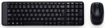 Klaviatūra + Pele Logitech DT MK220 Bezvadu