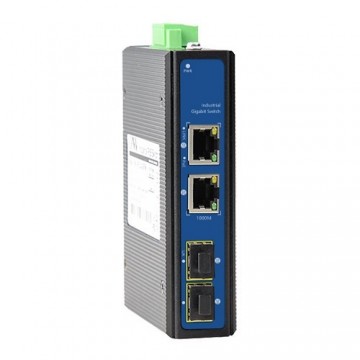 Extradigital PoE Switch 2 Ports 1000M with 2 SFP Ports 1000M