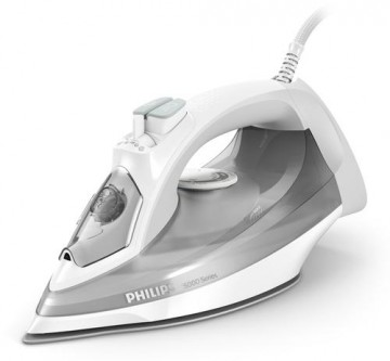 Philips 5000 series DST5010/10 iron Steam iron SteamGlide Plus soleplate 2400 W Grey, White