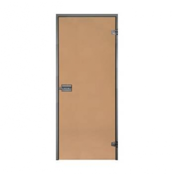 HARVIA 7 x 19 (DA71901) 690x1890mm, Bronze/Alu Steam Sauna Door