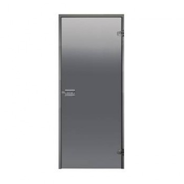 HARVIA 8 x 21 (DA82102) 790x2090mm, Smoky Grey/Alu двери для паровой кабины и парильни сауны