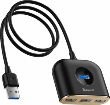 HUB USB Baseus Baseus Square round 4 w 1 USB HUB 1m CAHUB-AY01