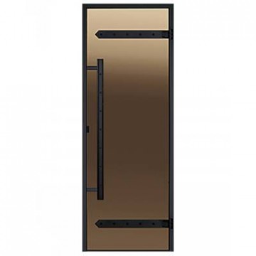 HARVIA LEGEND 8 x 19 (DA81901L) 790x1890 mm, Bronze/Alu Steam Sauna Door