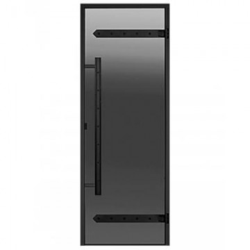 HARVIA LEGEND 9 x 19 (DA91902L) 890x1890 mm, Grey/Alu Steam Sauna Door