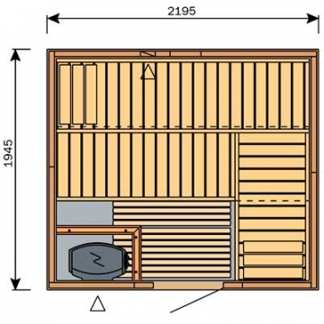 HARVIA Variant Ventura SZV2220 сауна