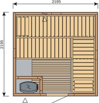 HARVIA Variant Ventura SZV2222 sauna