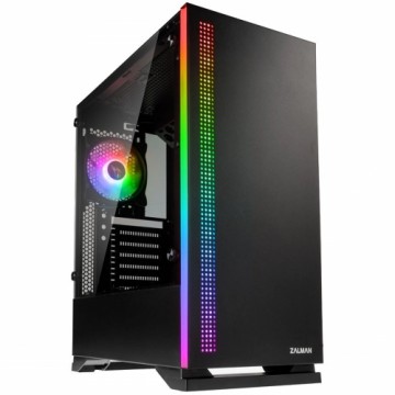 Zalman S5 Black ATX, RGB fan, T/G