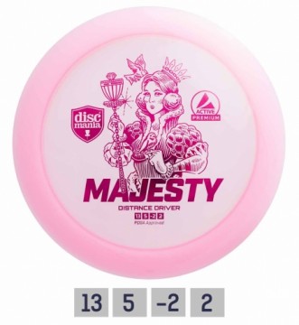 DISCMANIA Distance Driver PREMIUM MAJESTY 13/5/-2/2 Pink