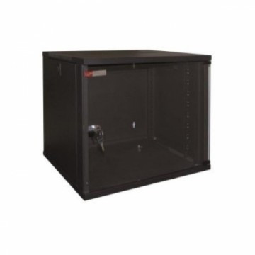 Настенный стеллаж WP WPN-RWA-06604- 6 U 540 x 450 x 310 mm Чёрный