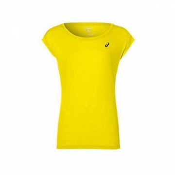 Спортивная футболка с коротким рукавом Asics Layering Top Женщина Жёлтый