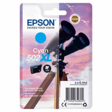 Картридж с Совместимый чернилами Epson 502XL Циановый