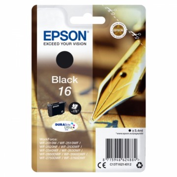 Картридж с оригинальными чернилами Epson T1621 Чёрный