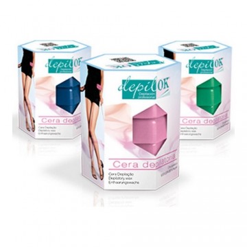 Body Hair Removal Wax Depil Ok Cera Rosa (300 g)