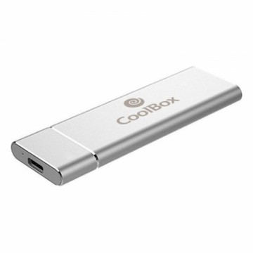 Корпус для жесткого диска CoolBox COO-MCM-NVME SSD NVMe Серебристый