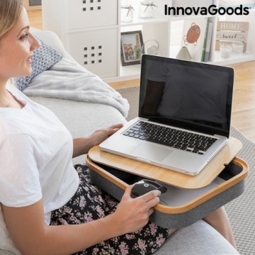 Portable Laptop Desk with Storage Tray Larage InnovaGoods