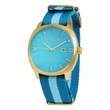 Vīriešu Pulkstenis Devota & Lomba DL008MSPBLBL-02BLUE (42 mm) (Ø 42 mm)