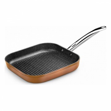 Rievota cepšanas panna Monix M740030 Grill 28 cm Brūns Melns