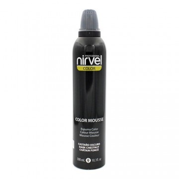 Пенка для придания объема Color Mousse Nirvel Темно-каштановый (300 ml)