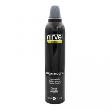 Volumising Foam Color Mousse Nirvel Silver (300 ml)