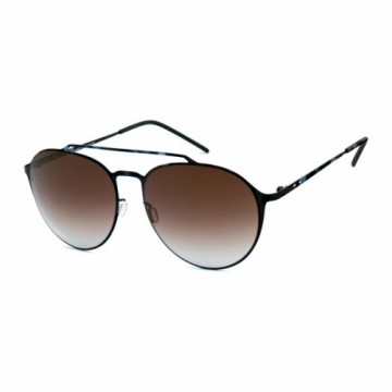 Unisex Saulesbrilles Italia Independent 0221-093-000 (ø 58 mm) Melns Pelēks (ø 58 mm)