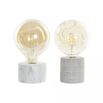 Декор DKD Home Decor Цемент LED (2 pcs)