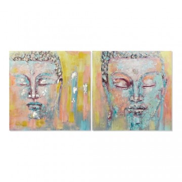 Glezna DKD Home Decor Buda (100 x 3.5 x 100 cm)